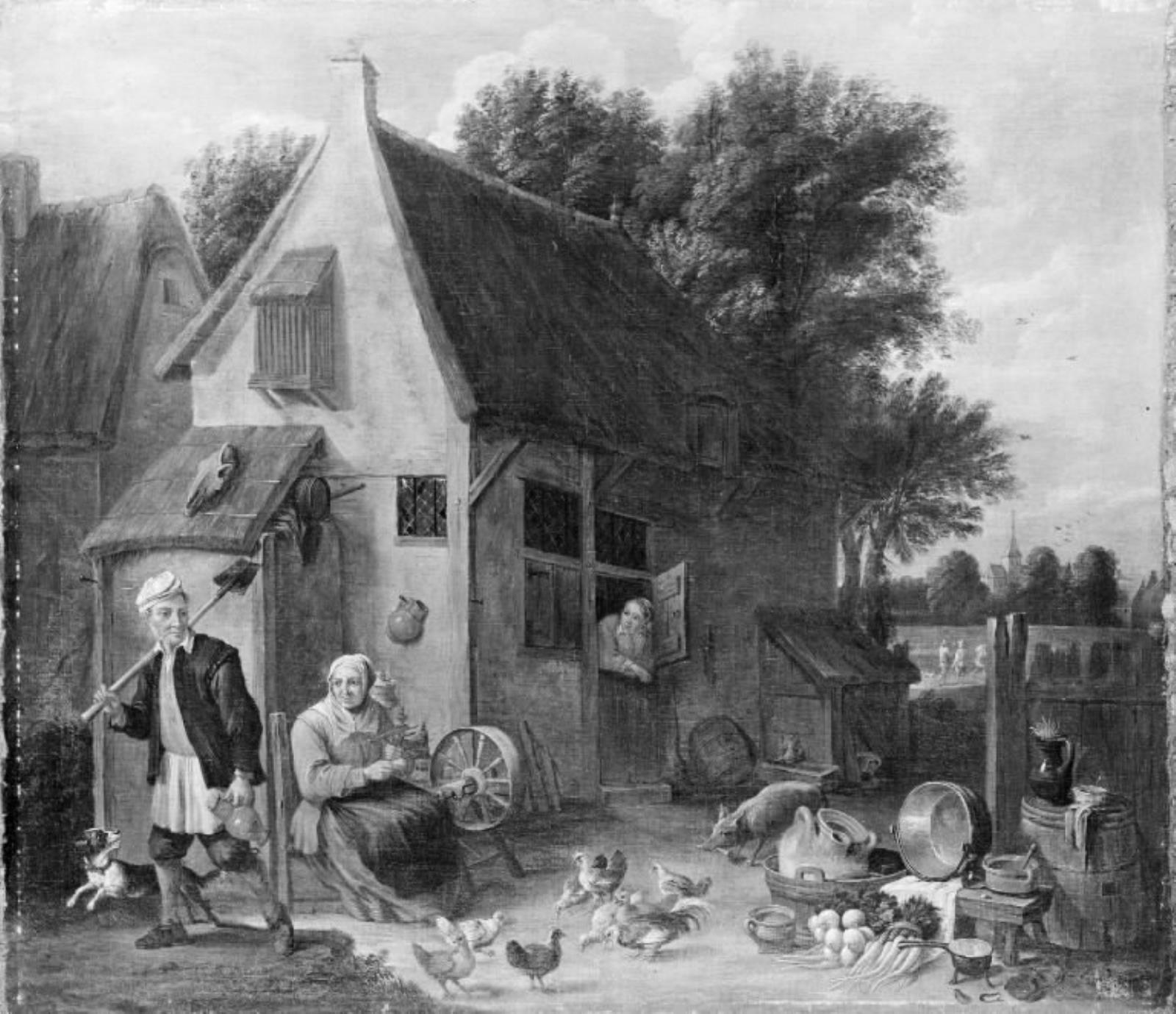 Flandersk bondefamilie