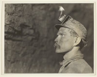 "Follow The Gleam", Welsh Miner in Pa. Coal Mine A Mile From Daylight