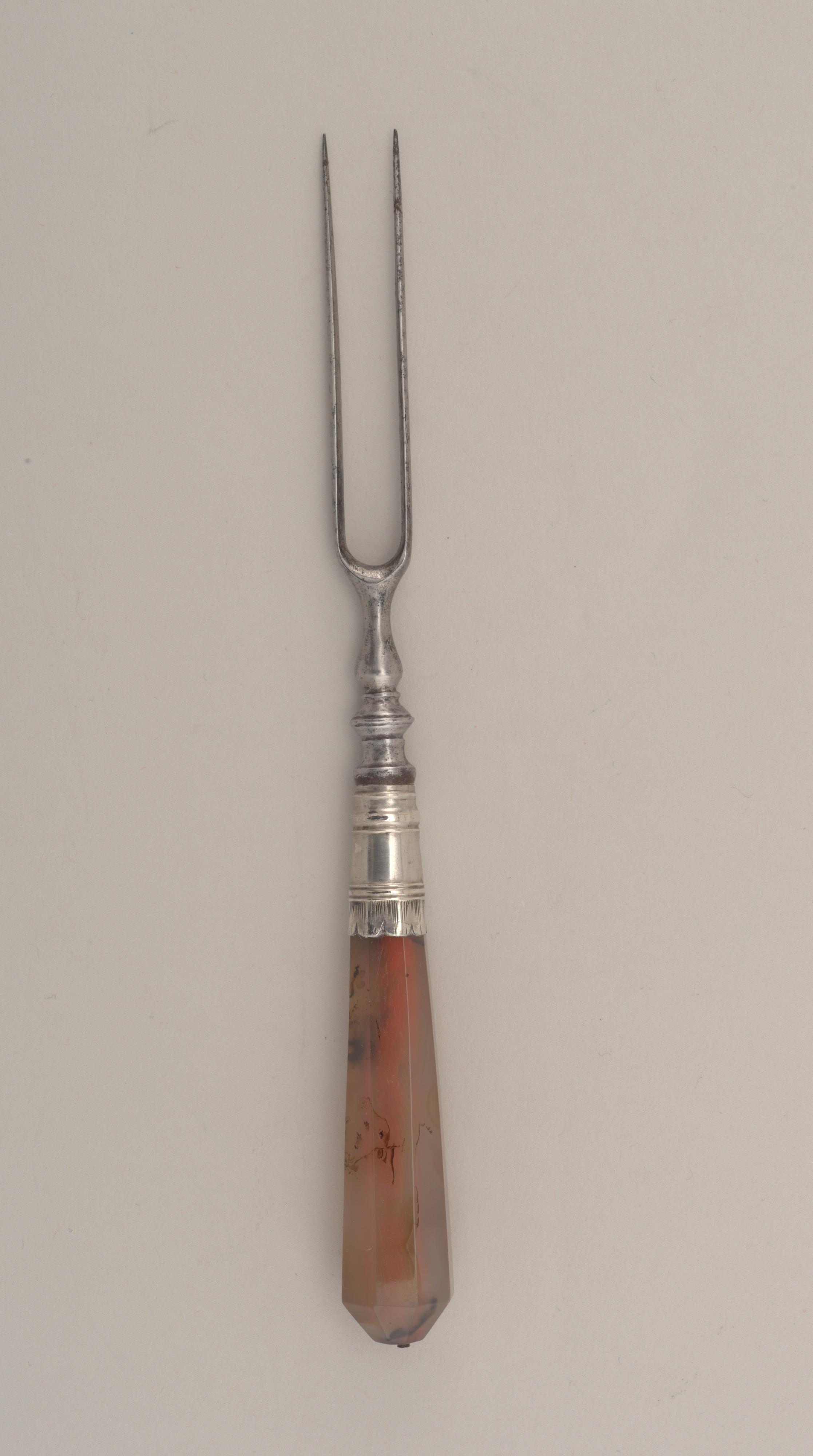 Fork with Agate Handle
