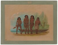 Four Fuegian Indians