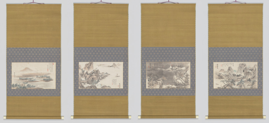 Four Motifs from the Eight Views of Xiao-Xiang