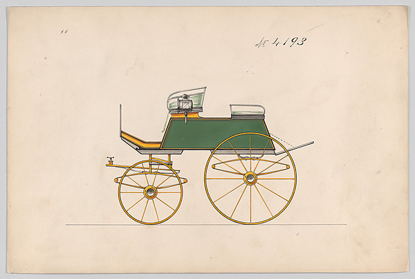 Four Wheel Game Wagon  No. 4193