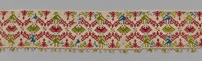 Fragment (For a Bed Curtain)