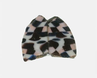 Fragment of a Checkerboard Patterned Inlay