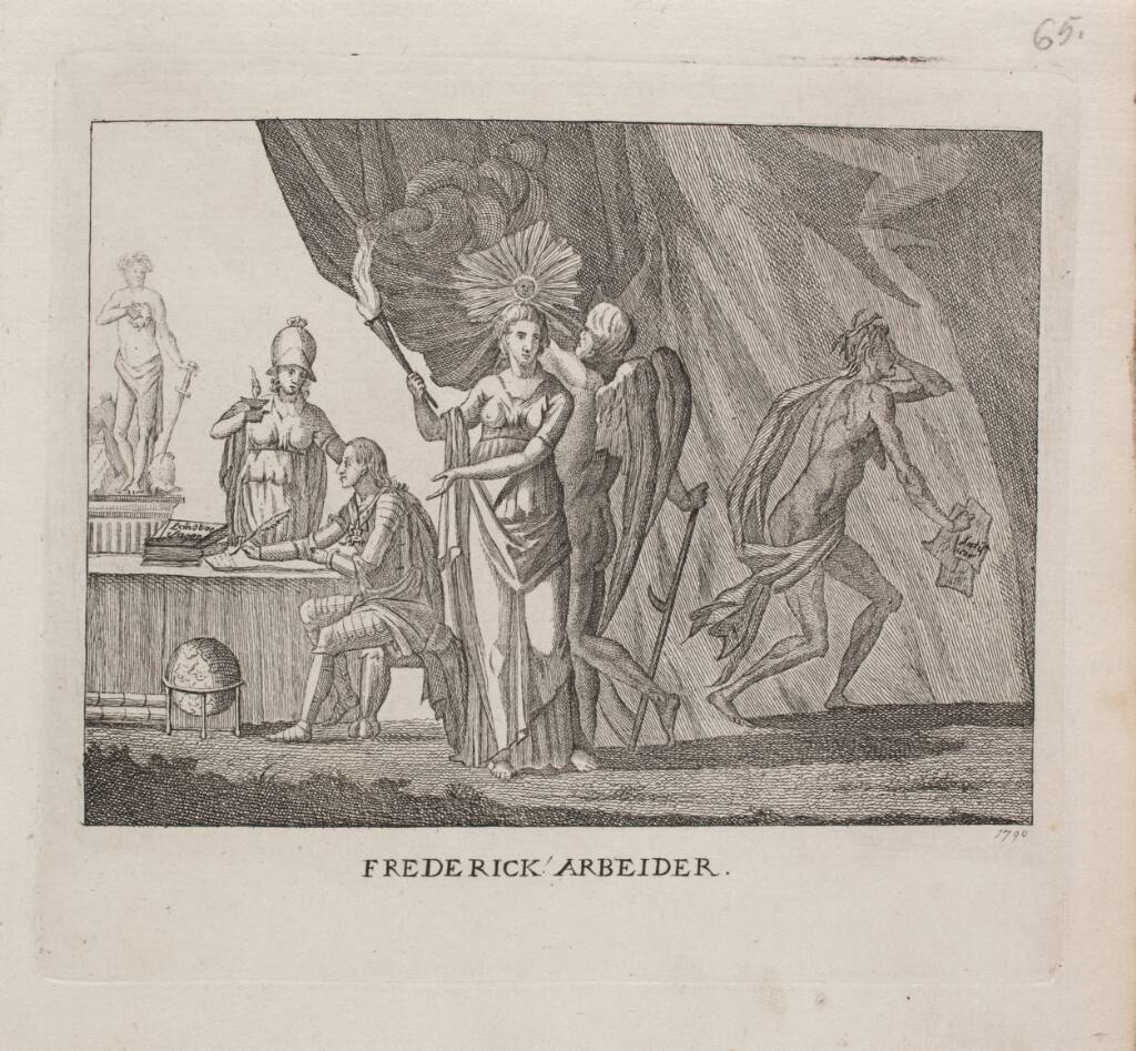"Frederick arbejder"
