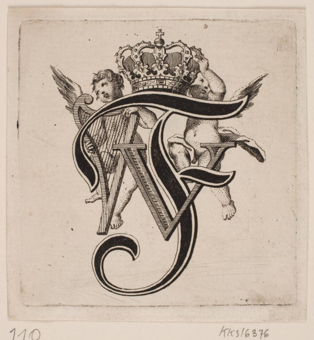 Frederik V's monogram