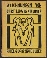 Front cover from Kirchner Zeichnungen (Kirchner Drawings)