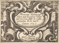 Frontispiece for Callot's "The New Testament"