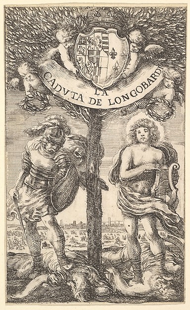 Frontispiece for "The Fall of Longobardi" (La Caduta de' Longobardi)