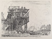 Gas Works from the Canal, Berlin