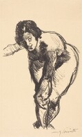 Gebeugter Akt (Nude Bending Forward)