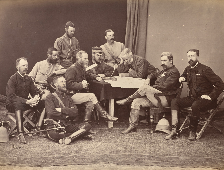 General Roberts and Staff