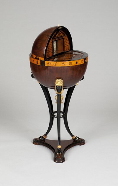 Globe-Shaped Work Table