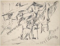 Goatherd with Goats