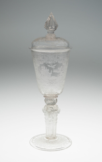 Goblet (Pokal) with Herm Stem