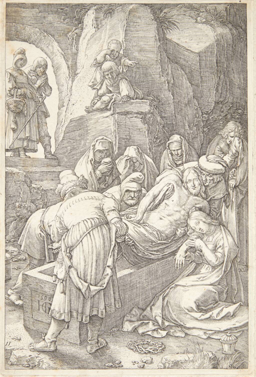 Gravlæggelsen