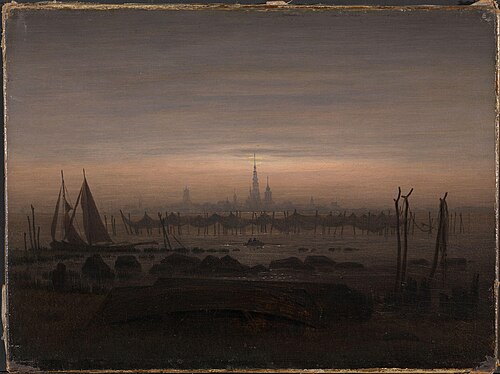 Greifswald in moonlight