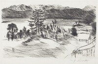 Grosse Walchenseelandschaft (Large Walchen Sea Landscape)