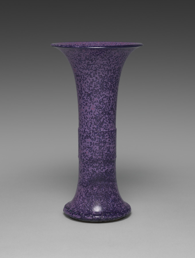 Gu-Shaped Vase with Patina