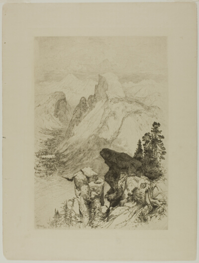 Half-Dome, View from Moran Point