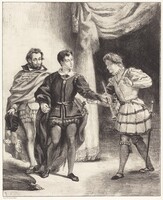 Hamlet and Guildenstern (Act III, Scene II)