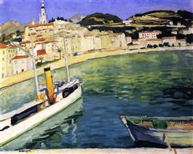 Harbour at Menton