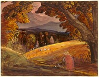 Harvesters by Firelight