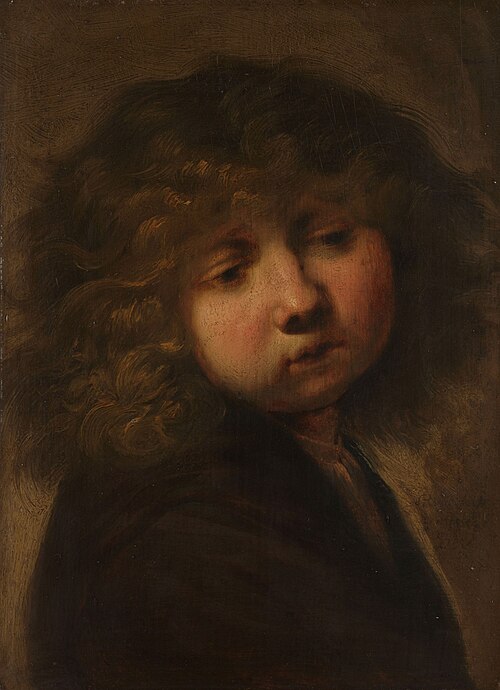 Head of a boy