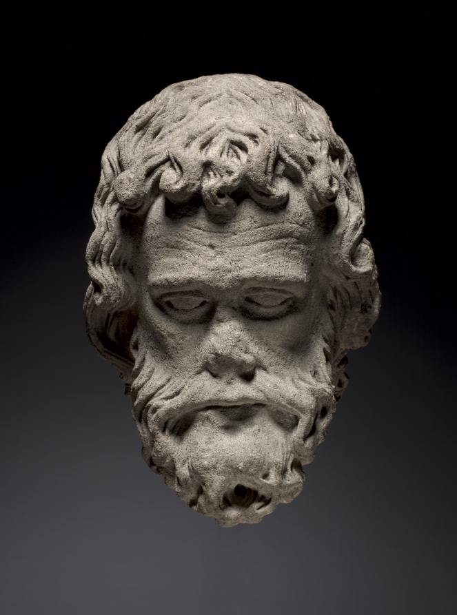 Head of an Apostle from the South Portal of the Cathedral of Thérouanne