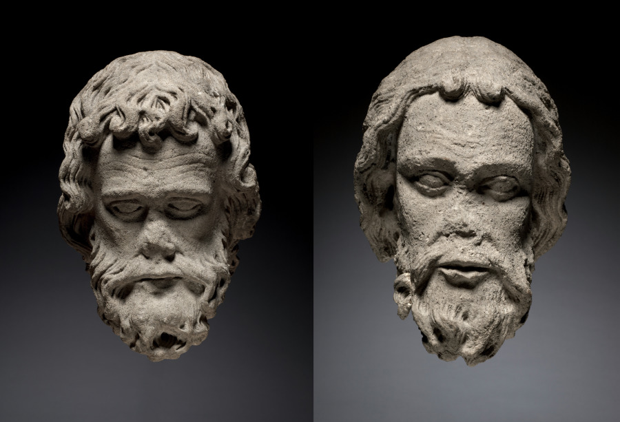 Head of an Apostle from the South Portal of the Cathedral of Thérouanne