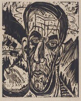Head of van de Velde, Bright (Kopf van de Velde, Hell)