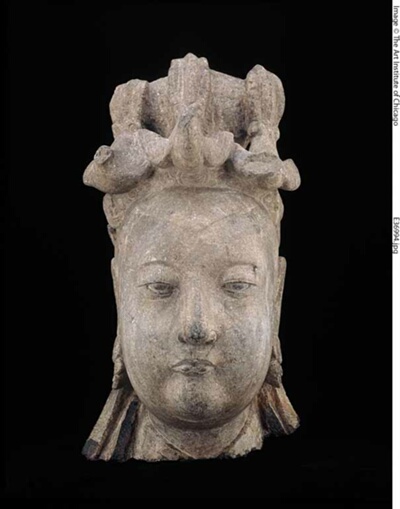 Head representing Bixia yuanjun