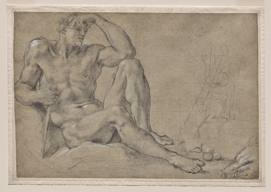 Hercules Resting (recto)