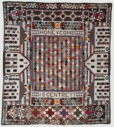 "Honeycomb Centre" Quilt
