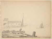 Hudson River Landing [recto]