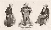 Huguet de Sémonville - Robert Macaire (Thiers) - Comte Roederer
