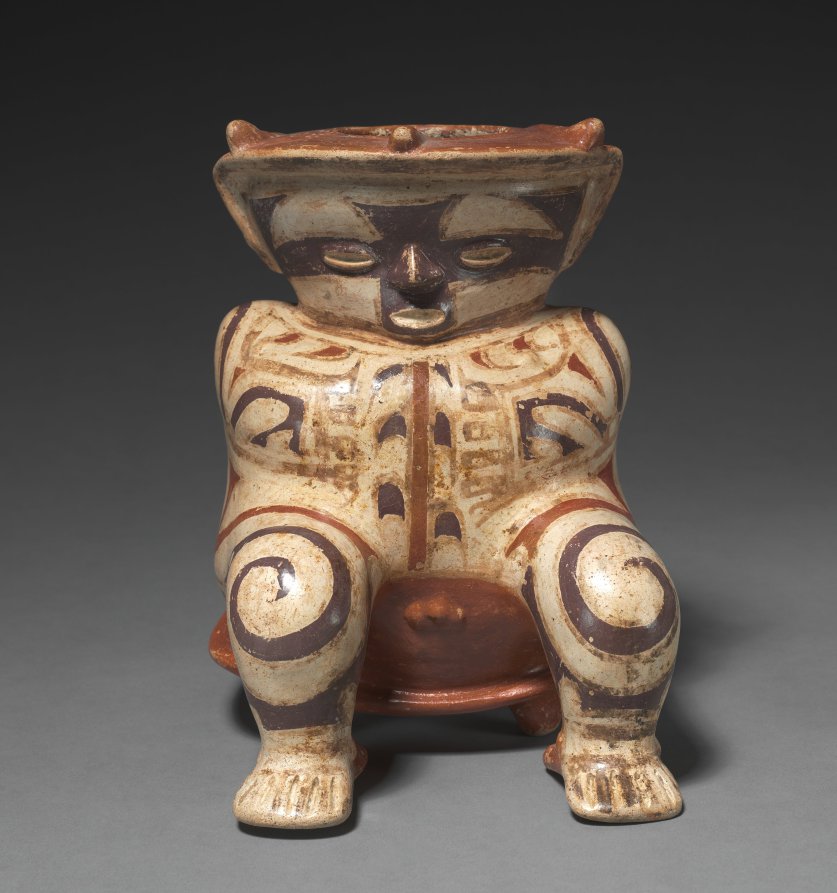 Hunchback Seated on a Stool