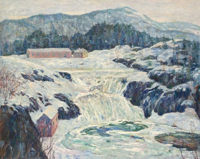 Ice-Bound Falls