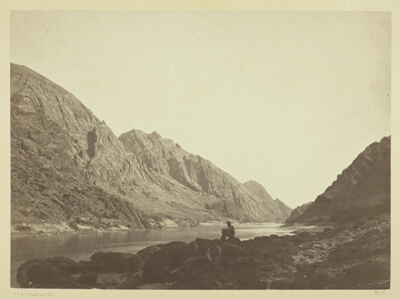Iceberg Cañon, Colorado River, Looking Above
