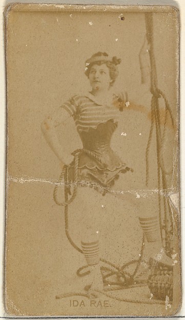 Ida Rae, from the Actors and Actresses series (N145-8) issued by Duke Sons & Co. to promote Duke Cigarettes