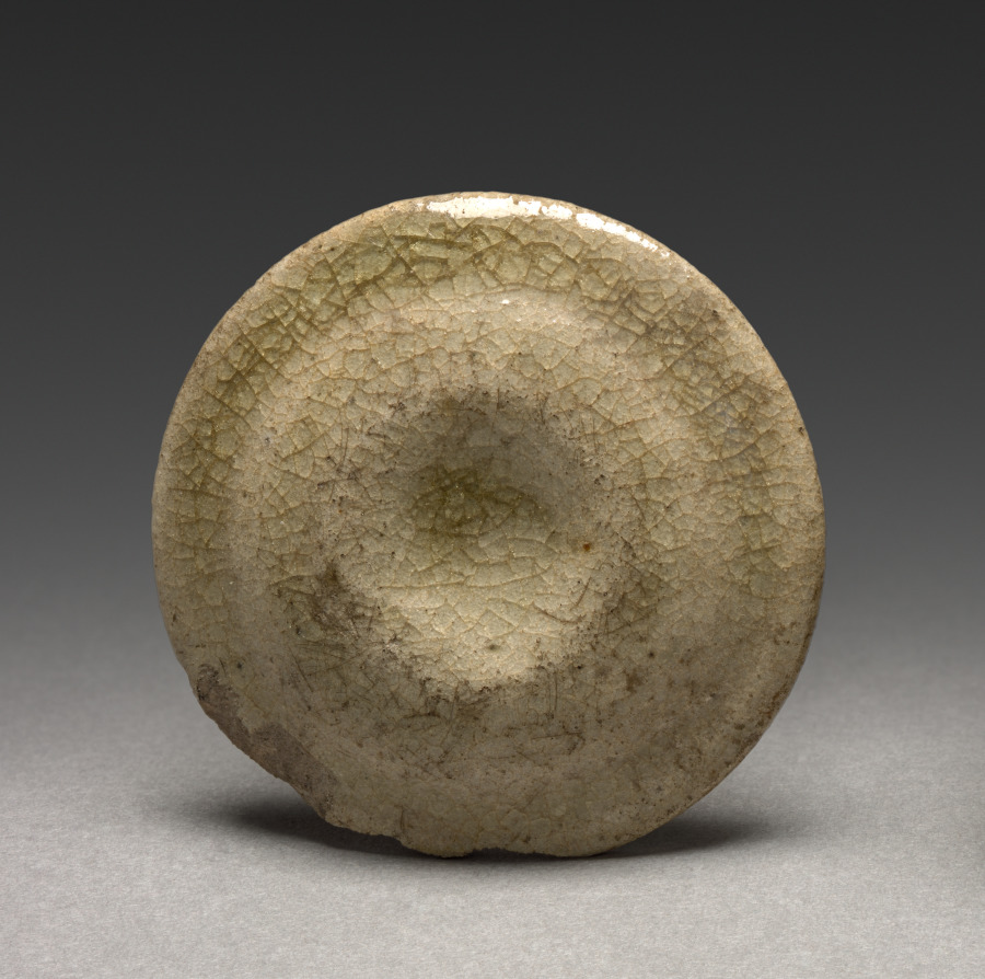 Incense Box (lid): Seto Ware