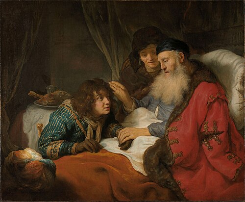 Isaac Blessing Jacob