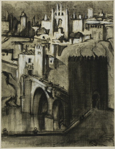 Its Lanes of Palaces Terraced Round the Slope, Toledo, from Castilian Days