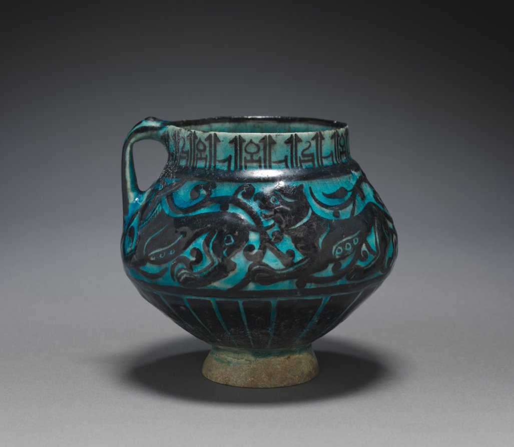 Jug with Running Animals