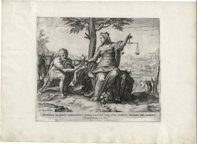 Justice Rewarding the Worthy