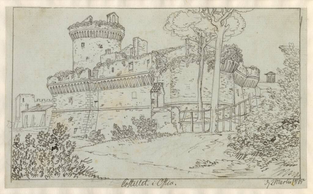 Kastellet i Ostia.