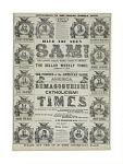 Know Nothing Poster, 1854