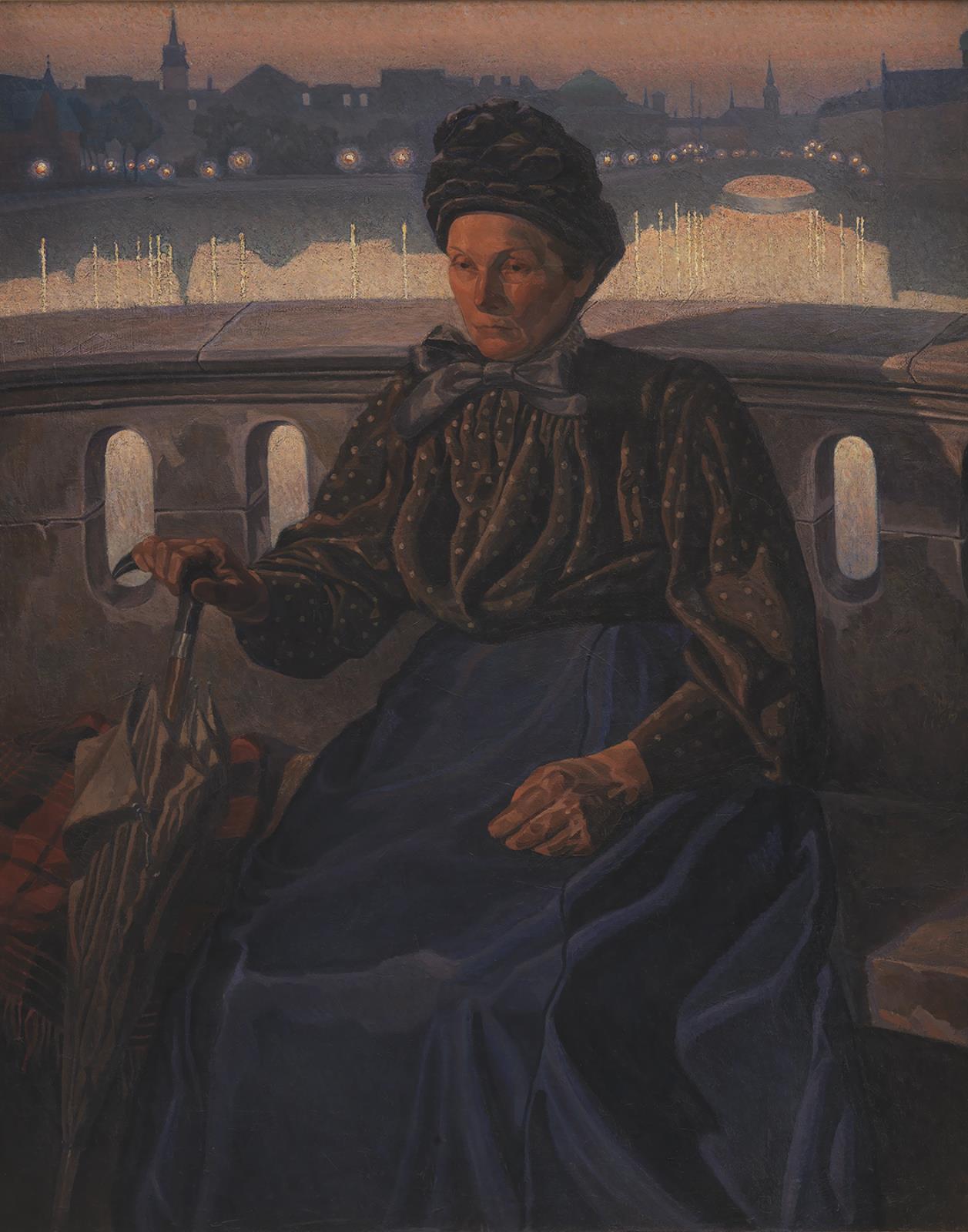 Kunstnerens moder