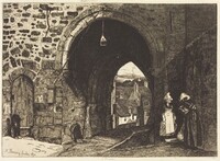 La Porte de St Malo à Dinan