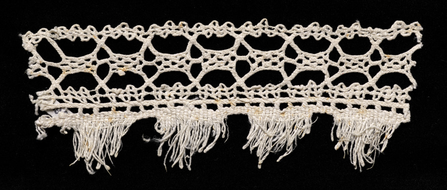 Lace Insertion with Fringe